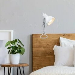 Briloner Klemmleuchte Fix Weiß, L X B X H: 30,5 Mm X 11 Cm X 13 Cm 12 Briloner Klemmleuchte Fix Weiß, L X B X H: 30,5 Mm X 11 Cm X 13 Cm -Beleuchtung 12 1003