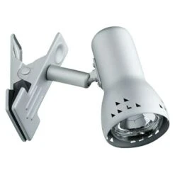 Paulmann Klemmspot Gryps 1-flammig, 40 W, Silber