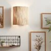 Brilliant Wimea Wandleuchte 52 W, L X B X H: 12 X 23 X 26 Cm, Natur/Seegras, E27 -Beleuchtung 12 1103