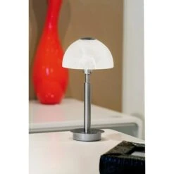 Paul Neuhaus Tischleuchte Verona 28 W, L X B X H: 14 X 14 X 28 Cm, Stahl, G9 -Beleuchtung 12 114