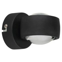 Globo Wandleuchte RANDI 7 W, Schwarz, Sonstige -Beleuchtung 12 1153