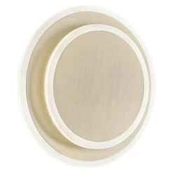 WOFI Sutter LED-Wandleuchte 10,5 W, Gold, Warmweiß -Beleuchtung 12 1157