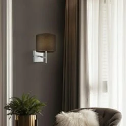 Home Sweet Home Wandleuchte Mati E27, 40 W, L X B X H: 12 X 10 X 18 Cm, Stahl Matt 8 Home Sweet Home Wandleuchte Mati E27, 40 W, L X B X H: 12 X 10 X 18 Cm, Stahl Matt -Beleuchtung 12 1162