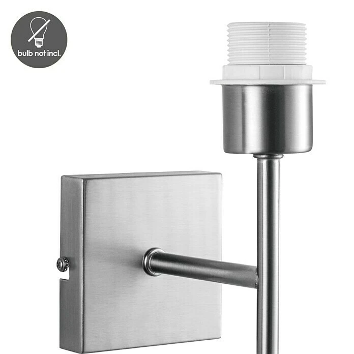 Home Sweet Home Wandleuchte Mati E27, 40 W, L X B X H: 12 X 10 X 18 Cm, Stahl Matt 5 Home Sweet Home Wandleuchte Mati E27, 40 W, L X B X H: 12 X 10 X 18 Cm, Stahl Matt – Bild 3