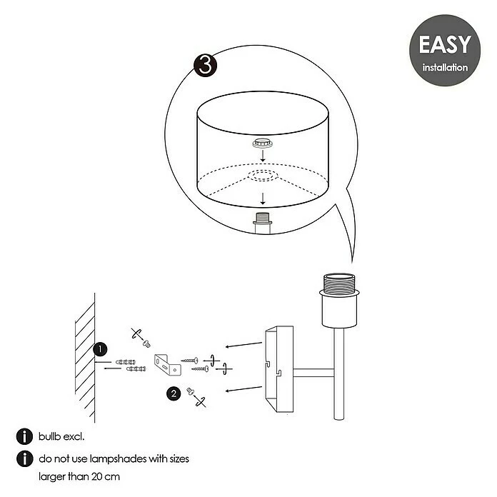 Home Sweet Home Wandleuchte Mati E27, 40 W, L X B X H: 12 X 10 X 18 Cm, Stahl Matt 7 Home Sweet Home Wandleuchte Mati E27, 40 W, L X B X H: 12 X 10 X 18 Cm, Stahl Matt – Bild 5