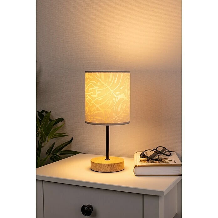 Spotlight Deko-Tischleuchte Pearl Monster 25 W, Geölte Eiche, Beige, E27 3 Spotlight Deko-Tischleuchte Pearl Monster 25 W, Geölte Eiche, Beige, E27