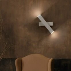 Ledvance SUN@Home LED-Wandleuchte Orbis Cross 12 W, L X B X H: 30,9 X 20 X 10,6 Cm, Weiß, Kaltweiß