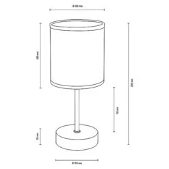Spotlight Deko-Tischleuchte Pearl Monster 25 W, Geölte Eiche, Beige, E27 10 Spotlight Deko-Tischleuchte Pearl Monster 25 W, Geölte Eiche, Beige, E27 -Beleuchtung 12 121