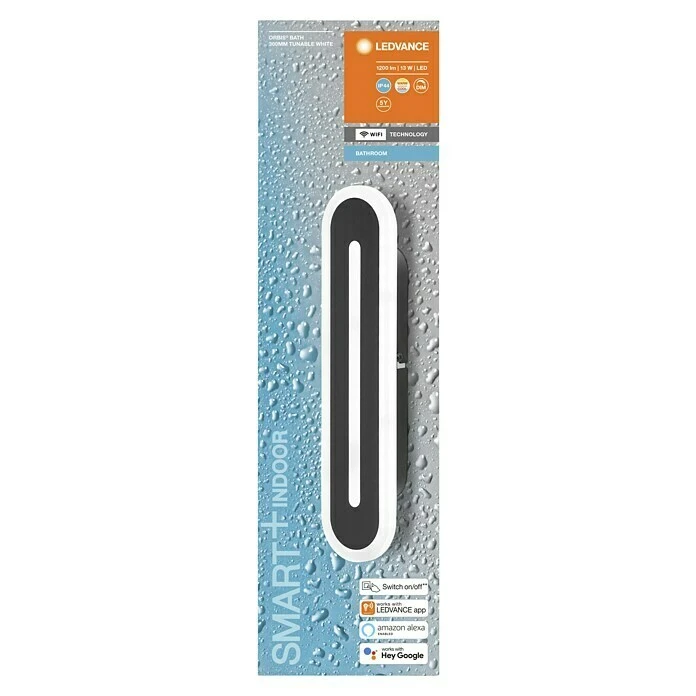 Ledvance LED-Wandleuchte 13 W, L X B X H: 30 X 7 X 5 Cm, Schwarz, Mehrfarbig 7 Ledvance LED-Wandleuchte 13 W, L X B X H: 30 X 7 X 5 Cm, Schwarz, Mehrfarbig – Bild 5