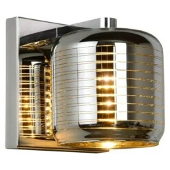 Lucide Eryn Wandleuchte 42 W, L X B X H: 14 X 12 X 13 Cm, Chrom, G9