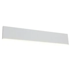 Trio Leuchten LED-Wandleuchte Concha 9 W, L X B X H: 4,5 X 47 X 8 Cm, Weiß Matt, Warmweiß -Beleuchtung 12 1249