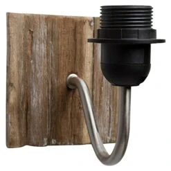 Home Sweet Home Wandleuchte Driftwood 40 W, Farbe: Dunkelbraun, B X H: 13 X 12 Cm