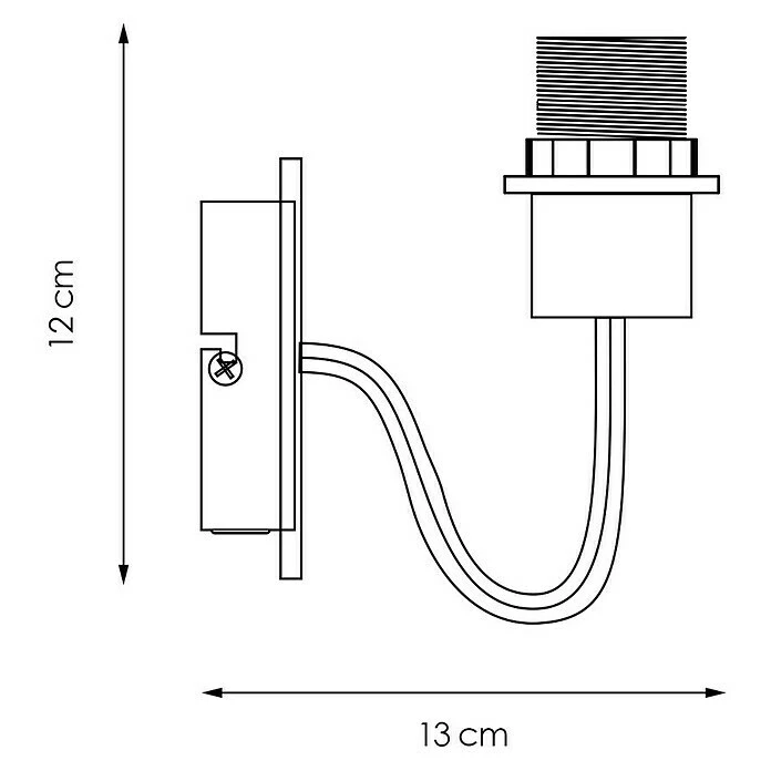 Home Sweet Home Wandleuchte Driftwood 40 W, Farbe: Dunkelbraun, B X H: 13 X 12 Cm 8 Home Sweet Home Wandleuchte Driftwood 40 W, Farbe: Dunkelbraun, B X H: 13 X 12 Cm – Bild 6
