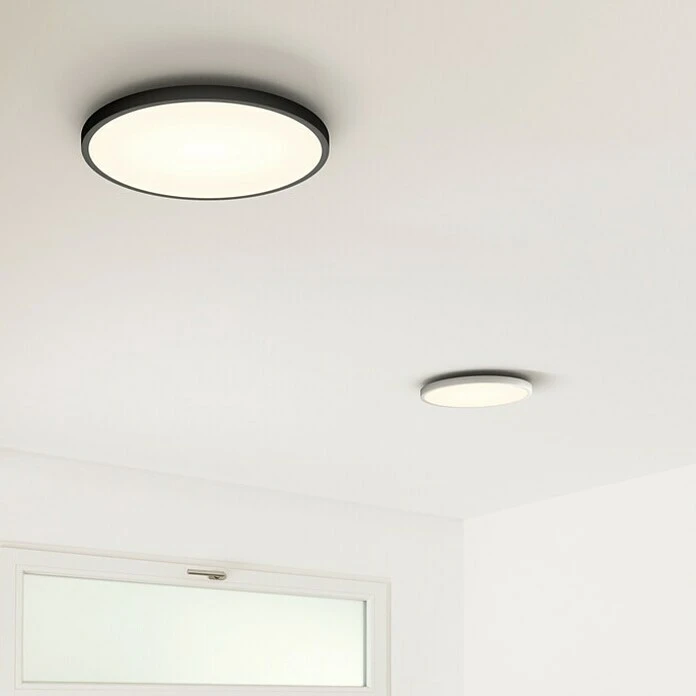 Ledvance LED-Wandleuchte Rund 32 W, Ø X H: 50 X 4,7 Cm, Schwarz, Mehrfarbig 3 Ledvance LED-Wandleuchte Rund 32 W, Ø X H: 50 X 4,7 Cm, Schwarz, Mehrfarbig