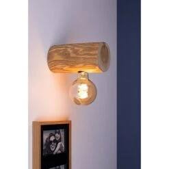 Spotlight Wandleuchte Trabo Simple 25 W, L X B X H: 20 X 8 X 8 Cm, Gebeizte Kiefer, E27 -Beleuchtung 12 1297