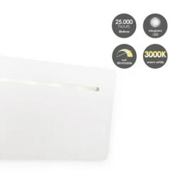 Home Sweet Home Wandleuchte Luigi 5 W, L X B X H: 22 X 7 X 12 Cm, Weiß 9 Home Sweet Home Wandleuchte Luigi 5 W, L X B X H: 22 X 7 X 12 Cm, Weiß -Beleuchtung 12 1346