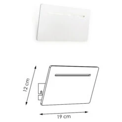 Home Sweet Home Wandleuchte Luigi 5 W, L X B X H: 22 X 7 X 12 Cm, Weiß 10 Home Sweet Home Wandleuchte Luigi 5 W, L X B X H: 22 X 7 X 12 Cm, Weiß -Beleuchtung 12 1347