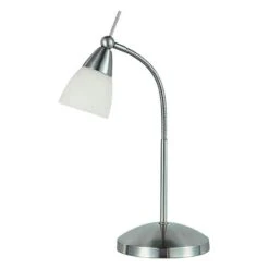 Paul Neuhaus Tischleuchte Pino 40 W, L X B X H: 14 X 14 X 40 Cm, Nickel Matt, G9