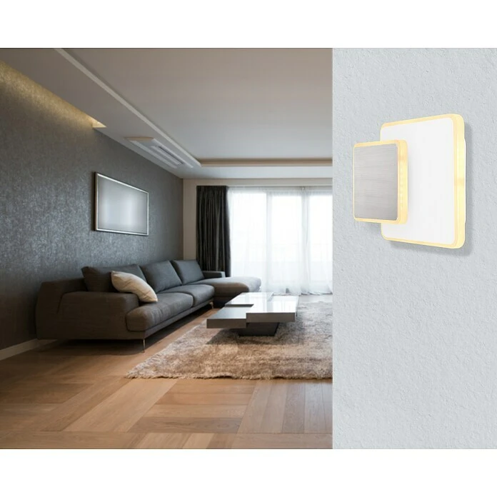 Globo LED-Wandleuchte MANY 12 W, Weiß, Warmweiß 7 Globo LED-Wandleuchte MANY 12 W, Weiß, Warmweiß – Bild 5