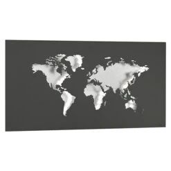 WOFI LED-Wandleuchte Linda Null, L X B X H: 60 X 30 X 5 Cm, Grau -Beleuchtung 12 1389