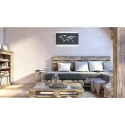 WOFI LED-Wandleuchte Linda Null, L X B X H: 60 X 30 X 5 Cm, Grau -Beleuchtung 12 1390