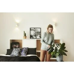 Ledvance LED-Wandleuchte 12 W, L X B X H: 12,7 X 9,5 X 20 Cm, Weiß, Mehrfarbig -Beleuchtung 12 1395