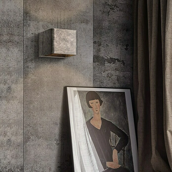 Home Sweet Home Wandleuchte Anna 5 W, L X B X H: 11 X 10 X 8,5 Cm, Burned Metall 4 Home Sweet Home Wandleuchte Anna 5 W, L X B X H: 11 X 10 X 8,5 Cm, Burned Metall – Bild 2