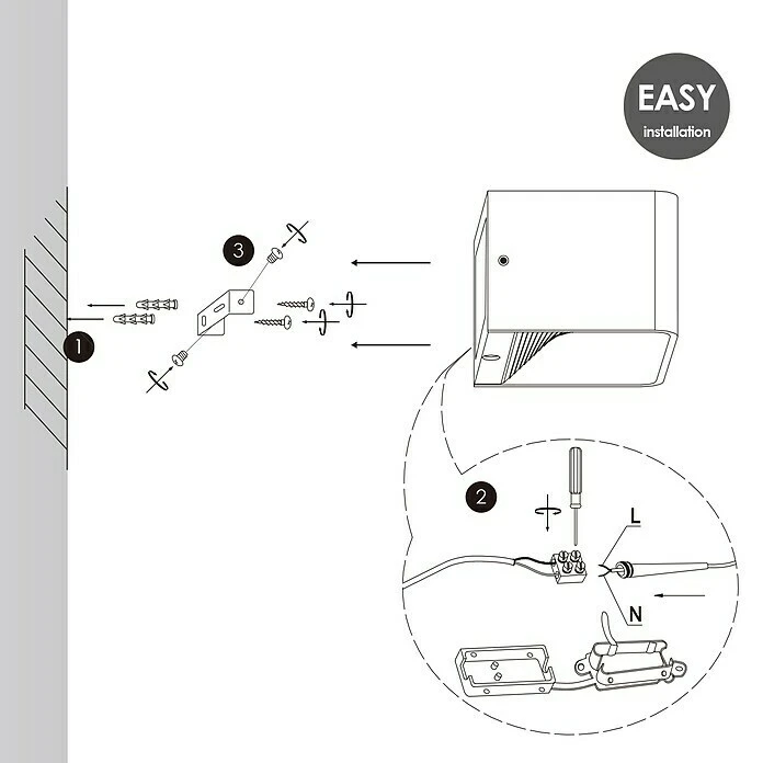 Home Sweet Home Wandleuchte Anna 5 W, L X B X H: 11 X 10 X 8,5 Cm, Burned Metall 7 Home Sweet Home Wandleuchte Anna 5 W, L X B X H: 11 X 10 X 8,5 Cm, Burned Metall – Bild 5