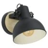 Eglo Lubenham Wandleuchte 28 W, Schwarz/Braun, E27 1 Eglo Lubenham Wandleuchte 28 W, Schwarz/Braun, E27 -Beleuchtung 12 1414