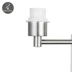 Home Sweet Home Swing Wandleuchte 40 W, L X B X H: 27 X 27 X 10 Cm, Stahl Matt, E27 -Beleuchtung 12 1422