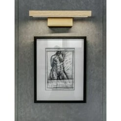 Spotlight LED-Wandleuchte 5,2 W, L X B X H: 9,5 X 40 X 10 Cm, Eiche, Warmweiß 10 Spotlight LED-Wandleuchte 5,2 W, L X B X H: 9,5 X 40 X 10 Cm, Eiche, Warmweiß -Beleuchtung 12 1434