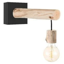 Home Sweet Home Wandleuchte Billy 10 W, L X B X H: 10 X 20 X 22 Cm, Beige, E27