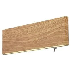 Globo LED-Wandleuchte SIEGFRIED 8 W, Holz, Warmweiß -Beleuchtung 12 1459