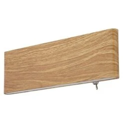 Globo LED-Wandleuchte SIEGFRIED 8 W, Holz, Warmweiß -Beleuchtung 12 1460