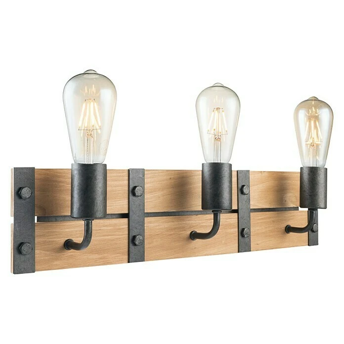 Home Sweet Home Wandleuchte Denton 10 W, L X B X H: 55 X 11 X 13 Cm, Braun 3 Home Sweet Home Wandleuchte Denton 10 W, L X B X H: 55 X 11 X 13 Cm, Braun