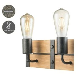 Home Sweet Home Wandleuchte Denton 10 W, L X B X H: 55 X 11 X 13 Cm, Braun 9 Home Sweet Home Wandleuchte Denton 10 W, L X B X H: 55 X 11 X 13 Cm, Braun -Beleuchtung 12 1466