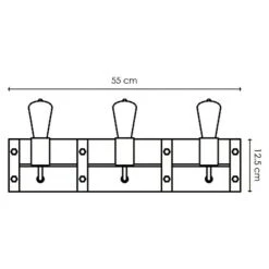 Home Sweet Home Wandleuchte Denton 10 W, L X B X H: 55 X 11 X 13 Cm, Braun 10 Home Sweet Home Wandleuchte Denton 10 W, L X B X H: 55 X 11 X 13 Cm, Braun -Beleuchtung 12 1467