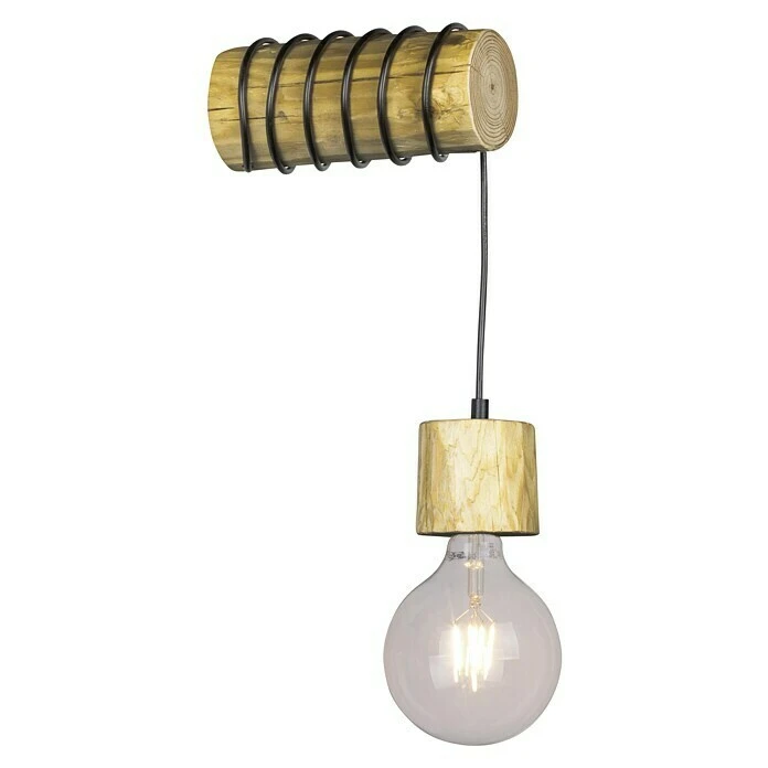 Spotlight Wandleuchte Trabo Pino 25 W, L X B X H: 20 X 8 X 33 Cm, Braun, E27 5 Spotlight Wandleuchte Trabo Pino 25 W, L X B X H: 20 X 8 X 33 Cm, Braun, E27 – Bild 3