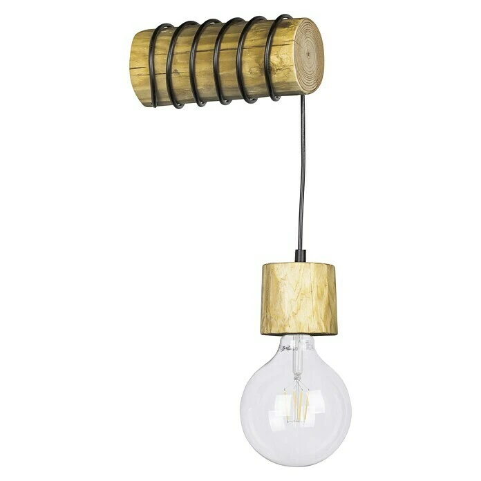 Spotlight Wandleuchte Trabo Pino 25 W, L X B X H: 20 X 8 X 33 Cm, Braun, E27 6 Spotlight Wandleuchte Trabo Pino 25 W, L X B X H: 20 X 8 X 33 Cm, Braun, E27 – Bild 4