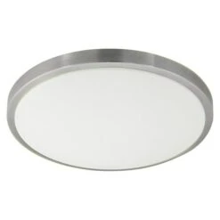 Eglo LED-Wand- & Deckenleuchte Competa 1 24 W, Weiß/Silber, 430 Mm