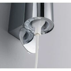 Honsel Leuchten LED-Spiegelleuchte Baabe 8,5 W, Chromfarben/Weiß, L X B X H: 10 X 6 X 39 Cm -Beleuchtung 12 1517