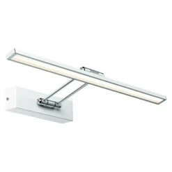 Paulmann Galeria LED-Bilderleuchte Beam Fifty 7 W, Warmweiß, 45 X 19 Cm, Weiß