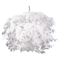 Reality Leuchten Pendelleuchte Leavy 28 W, Chrom, E14