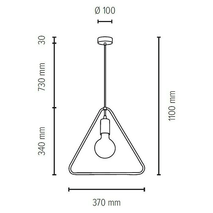 Spotlight Pendelleuchte Carsten 60 W, Schwarz 5 Spotlight Pendelleuchte Carsten 60 W, Schwarz – Bild 3