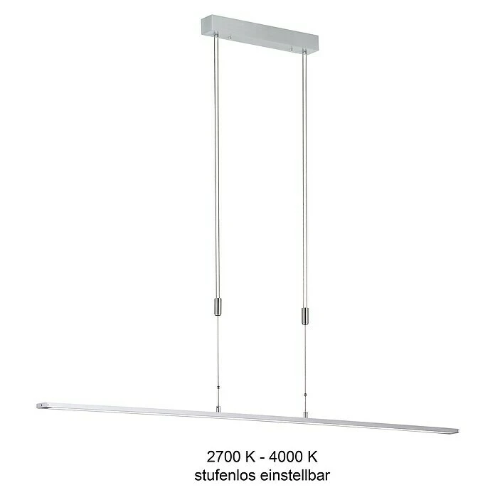 Honsel Leuchten Pendelleuchte Metz TW 32 W, Aluminium/Weiß 4 Honsel Leuchten Pendelleuchte Metz TW 32 W, Aluminium/Weiß – Bild 2