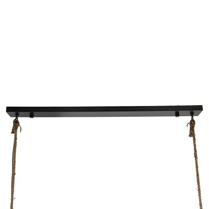 Pendelleuchte 40 W, Stahl-schwarz/Holz, E27 4 Pendelleuchte 40 W, Stahl-schwarz/Holz, E27 – Bild 2