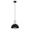 Eglo Pendelleuchte Rund CALMANERA 40 W, Ø X H: 325 Mm X 110 Cm, Schwarz/Messing, E27 1 Eglo Pendelleuchte Rund CALMANERA 40 W, Ø X H: 325 Mm X 110 Cm, Schwarz/Messing, E27 -Beleuchtung 12 1613