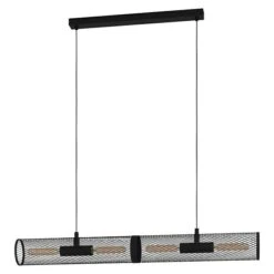 Eglo Pendelleuchte REDCLIFFE 40 W, L X B X H: 108 X 125 X 110 Cm, Schwarz, E27