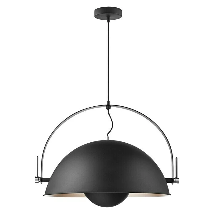 Home Sweet Home Fabriq Bow Pendelleuchte Rund Ø X H: 500 Mm X 130 Cm, Schwarz 4 Home Sweet Home Fabriq Bow Pendelleuchte Rund Ø X H: 500 Mm X 130 Cm, Schwarz – Bild 2