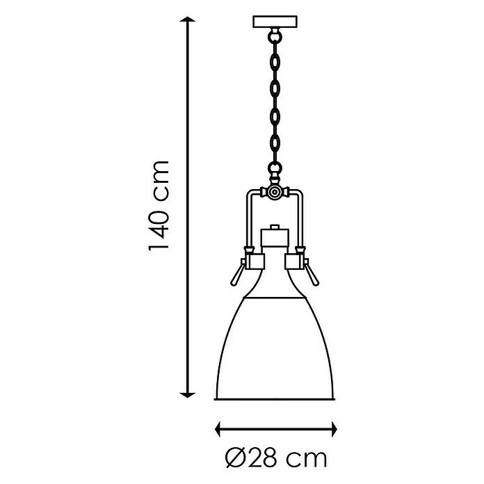Home Sweet Home Pendelleuchte Rund Ø X H: 230 Mm X 140 Cm, Chrom 7 Home Sweet Home Pendelleuchte Rund Ø X H: 230 Mm X 140 Cm, Chrom – Bild 5